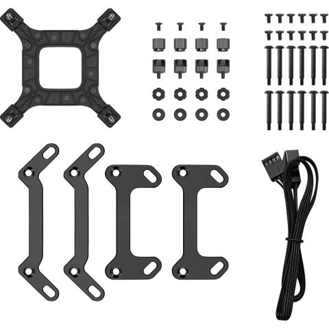 Система жидкостного охлаждения Deepcool LS720S Zero Dark (R-LS720-BKNNMM-G-1) - Нулевой остаток (Feed) - Нулевой остаток (Feed)