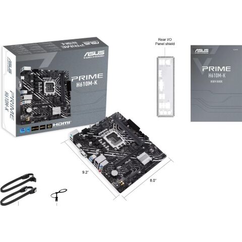 Материнская плата ASUS PRIME H610M-K - Системные (материнские) платы  - Системные (материнские) платы 