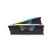 Модуль памяти для компьютера DDR5 32GB (2x16GB) 6400 MHz Vengeance RGB Grey Corsair (CMH32GX5M2B6400Z32) - Нулевой остаток (Feed) - Нулевой остаток (Feed)