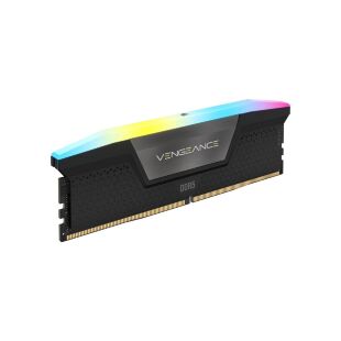 Модуль памяти для компьютера DDR5 32GB (2x16GB) 6400 MHz Vengeance RGB Grey Corsair (CMH32GX5M2B6400Z32)