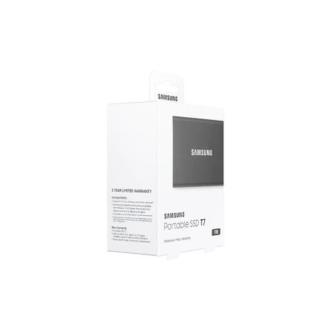 Накопитель SSD USB 3.2 1TB T7 Samsung (MU-PC1T0T/WW) - Нулевой остаток (Feed) - Нулевой остаток (Feed)