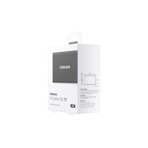 Накопитель SSD USB 3.2 1TB T7 Samsung (MU-PC1T0T/WW) - Нулевой остаток (Feed) - Нулевой остаток (Feed)