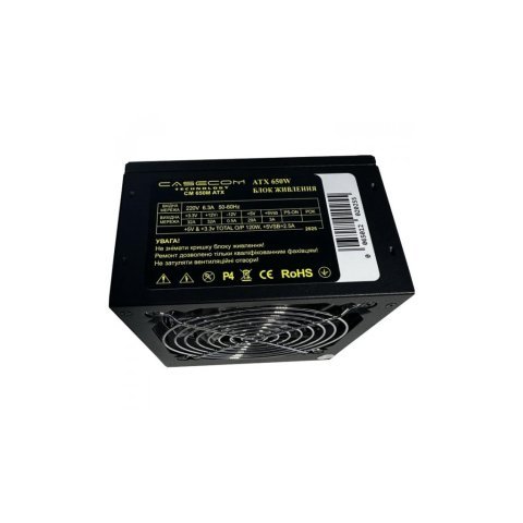 Блок питания Casecom 650W (CM 650M ATX) - Нулевой остаток (Feed) - Нулевой остаток (Feed)