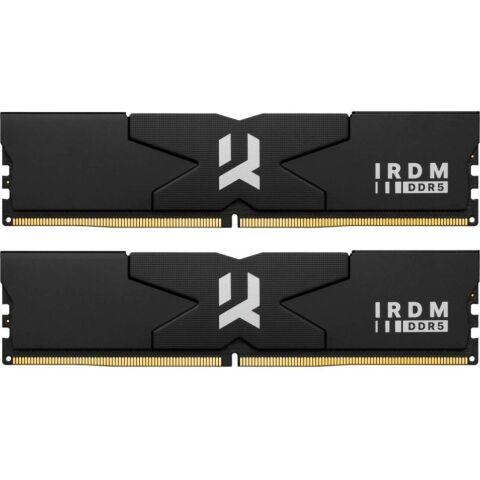 Модуль памяти для компьютера DDR5 64GB (2x32GB) 6400 MHz IRDM Black Goodram (IR-6400D564L32/64GDC) - Нулевой остаток (Feed) - Нулевой остаток (Feed)