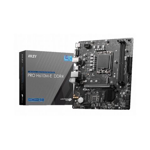 Материнская плата MSI PRO H610M-E DDR4 - Нулевой остаток (Feed)  - Нулевой остаток (Feed) 