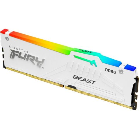 Модуль памяти для компьютера DDR5 32GB 6400 MHz Beast White RGB XMP Kingston Fury (ex.HyperX) (KF564C32BWA-32) - Модули памяти для компьютера  - Модули памяти для компьютера 