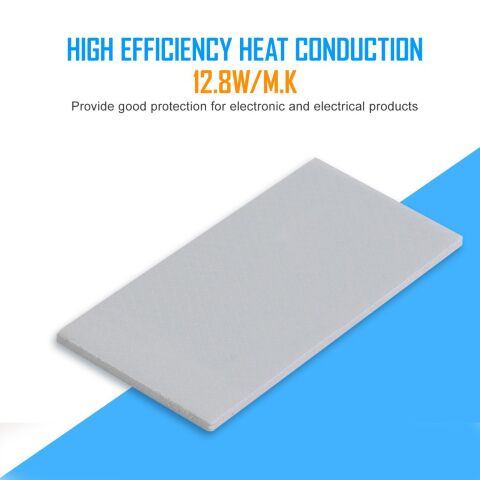 Термопрокладка Zezzio Thermal Pad 12.8 W/mK 85х45x0.5 мм - Нулевой остаток (Feed) - Нулевой остаток (Feed)