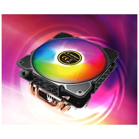 Кулер для процессора Gembird CPU-HURACAN-ARGB-X140 - Нулевой остаток (Feed) - Нулевой остаток (Feed)