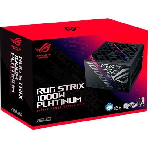 Блок питания ASUS 1000 W ROG Strix 1000P Gaming (90YE00W1-B0NA00) - Нулевой остаток (Feed)  - Нулевой остаток (Feed) 