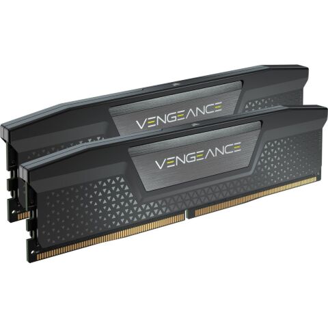 Модуль памяти для компьютера DDR5 96GB (2x48GB) 6400 MHz Vengeance Black Corsair (CMK96GX5M2B6400C32) - Нулевой остаток (Feed) - Нулевой остаток (Feed)