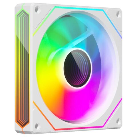 Кулер для корпуса Zezzio PRISM 6 Pro ARGB White - Нулевой остаток (Feed)  - Нулевой остаток (Feed) 