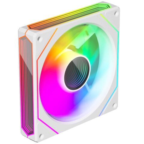 Кулер для корпуса Zezzio PRISM 6 Pro ARGB White - Нулевой остаток (Feed)  - Нулевой остаток (Feed) 