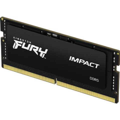 Модуль памяти для ноутбука SoDIMM DDR5 16GB 6000 MHz Impact XMP Kingston Fury (ex.HyperX) (KF560S38IB-16) - Нулевой остаток (Feed)  - Нулевой остаток (Feed) 
