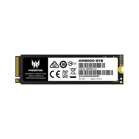 Накопитель SSD M.2 2280 8TB GM9000 Acer Predator (BL.9BWWR.142) - Внутренние SSD  - Внутренние SSD 