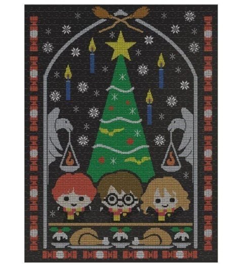 Пазл Winning Moves Harry Potter Holiday at Hogwarts Гаррі Поттер Відпочинок у Гоґвортсі 1000 шт. -   -  