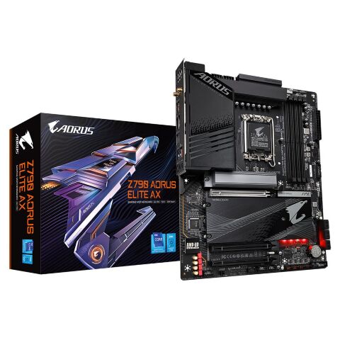 Материнская плата GIGABYTE Z790 AORUS ELITE AX - Нулевой остаток (Feed)  - Нулевой остаток (Feed) 