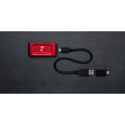 Накопитель SSD USB Type-C 2TB XS1000 Kingston (SXS1000/2000GA) - Нулевой остаток (Feed)  - Нулевой остаток (Feed) 