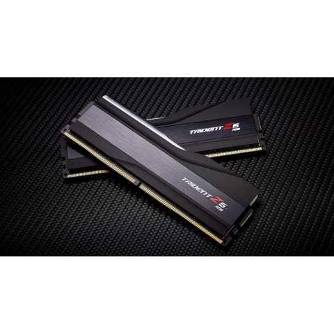 Модуль памяти для компьютера DDR5 32GB (2x16GB) 6400 Trident Z5 RGB Black G.Skill (F5-6400J3239G16GX2-TZ5RK) - Нулевой остаток (Feed) - Нулевой остаток (Feed)