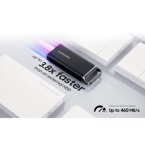 Накопитель SSD USB 3.2 4TB T5 Shield Samsung (MU-PH4T0S/WW) - Нулевой остаток (Feed) - Нулевой остаток (Feed)