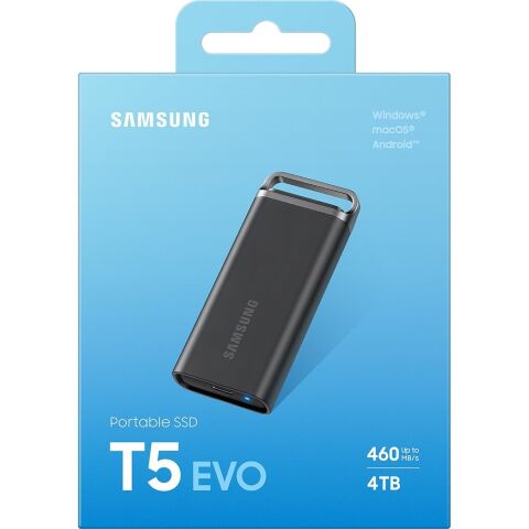 Накопитель SSD USB 3.2 4TB T5 Shield Samsung (MU-PH4T0S/WW) - Нулевой остаток (Feed) - Нулевой остаток (Feed)