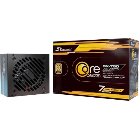 Блок питания Seasonic 750W CORE GX 750 (SRP-CGX751-A5A32SF) - Нулевой остаток (Feed) - Нулевой остаток (Feed)