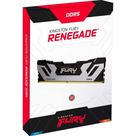 Модуль памяти для компьютера DDR5 48GB (2x24GB) 8400 MHz Silver XMP Kingston Fury (ex.HyperX) (KF584CU40RSK2-48) - Нулевой остаток (Feed) - Нулевой остаток (Feed)