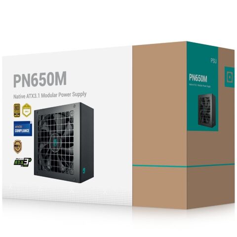 Блок питания Deepcool 650W PN650M GamerStorm (R-PN650M-FC0B-JGEU) - Нулевой остаток (Feed) - Нулевой остаток (Feed)