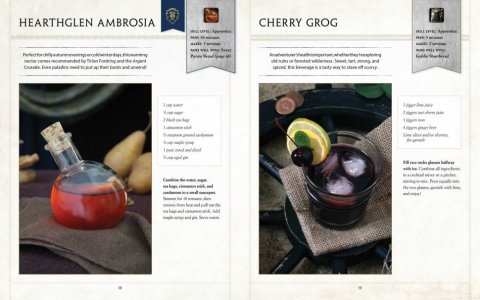 Книга World of Warcraft: The Official Cookbook (Твёрдый переплёт) (Eng) небольшие повреждения - -