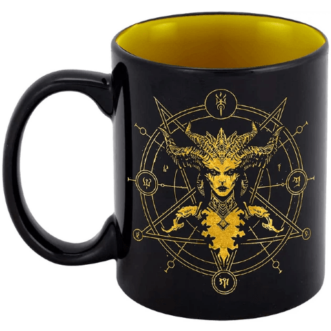 Чашка Blizzard DIABLO IV: Lilith Gold Edition кружка Діабло Ліліт 325 мл -   -  