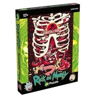 Пазл Winning Moves Rick and Morty Puzzle Anatomy Park Рик и Морти (1000 деталей)
