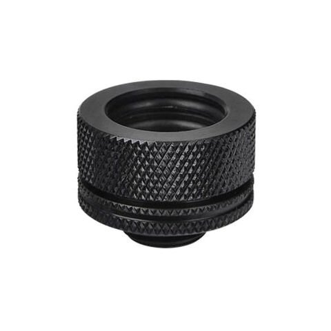Фитинг для СЖО ThermalTake Фитинг Thermaltake Pacific G1/4 PETG Tube Compression 16mm OD - Black (CL-W092-CA00BL-A) (CL-W092-CA00BL-A_) - Нулевой остаток (Feed) - Нулевой остаток (Feed)