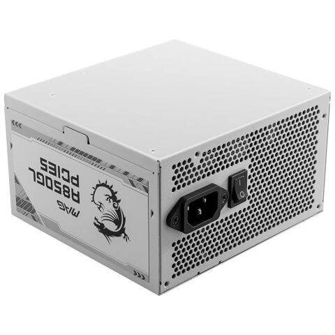 Блок питания MSI 850W (MAG A850GL PCIE5 WHITE) - Нулевой остаток (Feed) - Нулевой остаток (Feed)