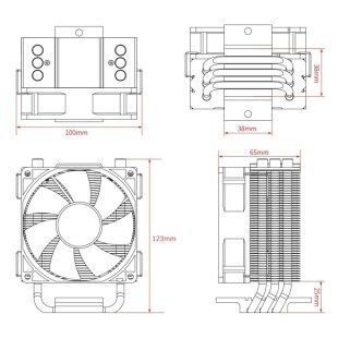 Кулер для процессора ID-Cooling SE-903-XT