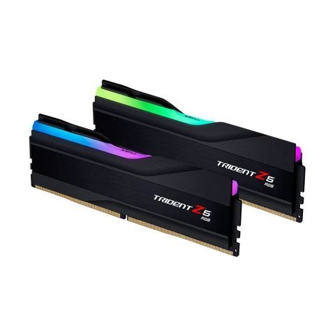 Модуль памяти для компьютера DDR5 32GB (2x16GB) 6800 Trident Z5 RGB Black G.Skill (F5-6800J3445G16GX2-TZ5RK) - Нулевой остаток (Feed) - Нулевой остаток (Feed)