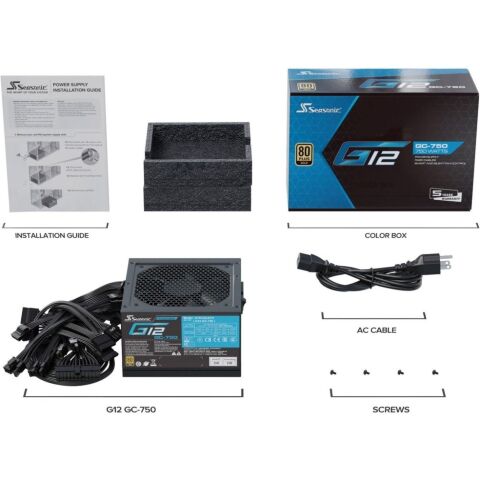 Блок питания Seasonic 750W (SSP-750RT2) - Нулевой остаток (Feed) - Нулевой остаток (Feed)