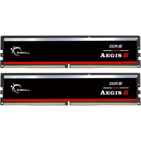 Модуль памяти для компьютера DDR5 64GB (2x32GB) 6000 MHz Aegis 5 Black G.Skill (F5-6000J3636F32GX2-IS) - Нулевой остаток (Feed) - Нулевой остаток (Feed)