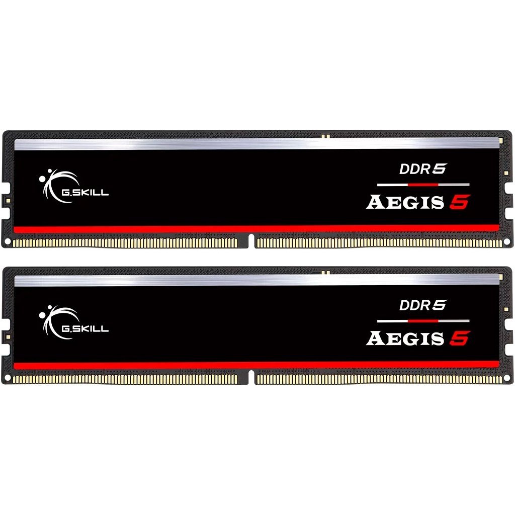 Модуль памяти для компьютера DDR5 64GB (2x32GB) 6000 MHz Aegis 5 Black G.Skill (F5-6000J3636F32GX2-IS)