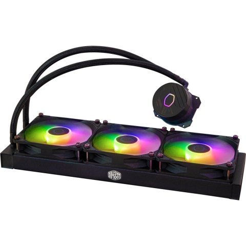 Система жидкостного охлаждения CoolerMaster MasterLiquid 360L Core ARGB (MLW-D36M-A18PZ-R1) - Нулевой остаток (Feed) - Нулевой остаток (Feed)