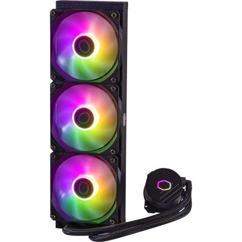 Система жидкостного охлаждения CoolerMaster MasterLiquid 360L Core ARGB (MLW-D36M-A18PZ-R1) - Нулевой остаток (Feed) - Нулевой остаток (Feed)