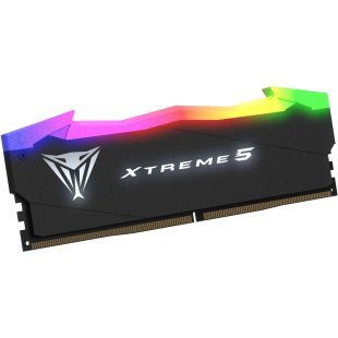 Модуль памяти для компьютера DDR5 32GB (2x16GB) 7600 MHz Viper Xtreme 5 RGB Patriot (PVX532G76C36K)