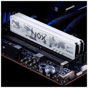 Модуль памяти для компьютера DDR5 32GB (2x16GB) 5600 MHz NOX White Apacer (AH5U32G56C522MWAA-2)