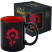 Чашка Blizzard WORLD OF WARCRAFT Horde Чорна кружка Орда 325 мл - -