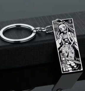 Брелок Demon Slayer Nezuko Kamado Незуко Камадо Клинок, що розсікає демонів метал