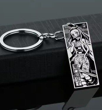 Брелок Demon Slayer Nezuko Kamado Незуко Камадо Клинок, що розсікає демонів метал - -
