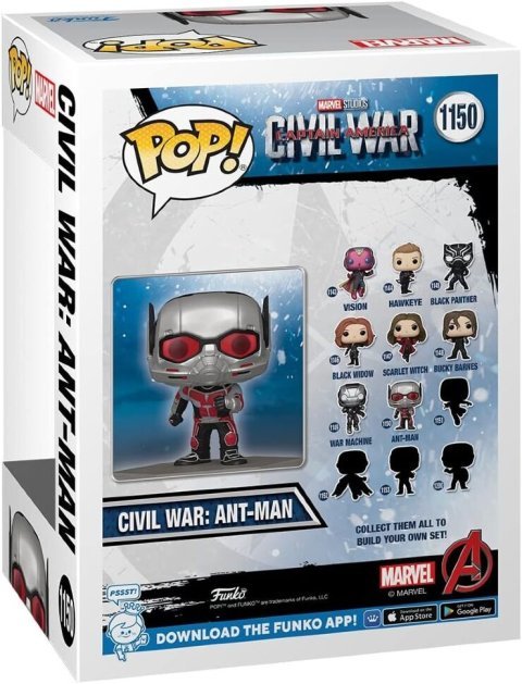 Фигурка Funko Marvel: Civil War Ant-Man Фанко Человек муравей (Amazon Exclusive) 1150 - -