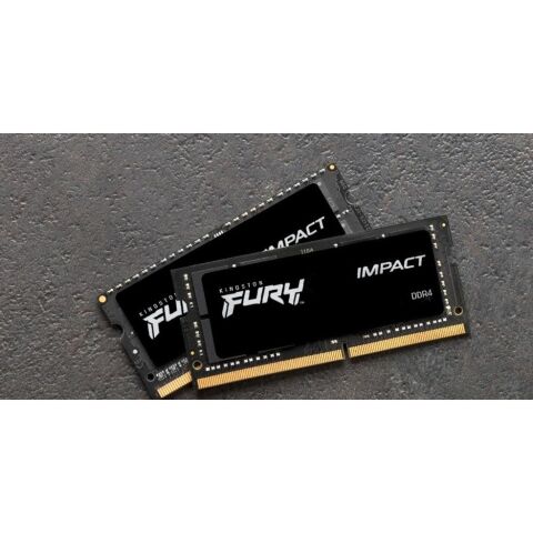 Модуль памяти для ноутбука SoDIMM DDR4 32GB (2x16GB) 3200 MHz Impact Kingston Fury (ex.HyperX) (KF432S20IBK2/32) - Нулевой остаток (Feed) - Нулевой остаток (Feed)