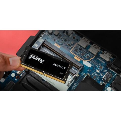Модуль памяти для ноутбука SoDIMM DDR4 32GB (2x16GB) 3200 MHz Impact Kingston Fury (ex.HyperX) (KF432S20IBK2/32) - Нулевой остаток (Feed) - Нулевой остаток (Feed)