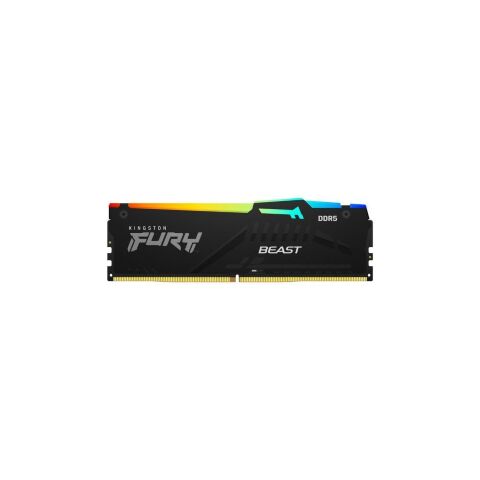 Модуль памяти для компьютера DDR5 16GB 5600 MHz Beast RGB AM5 Black Kingston Fury (ex.HyperX) (KF556C36BBEA-16) - Модули памяти для компьютера  - Модули памяти для компьютера 