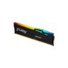 Модуль памяти для компьютера DDR5 16GB 5600 MHz Beast RGB AM5 Black Kingston Fury (ex.HyperX) (KF556C36BBEA-16)