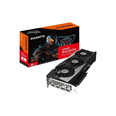 Видеокарта GIGABYTE Radeon RX 7600 8Gb GAMING OC (GV-R76GAMING OC-8GD) - Нулевой остаток (Feed) - Нулевой остаток (Feed)